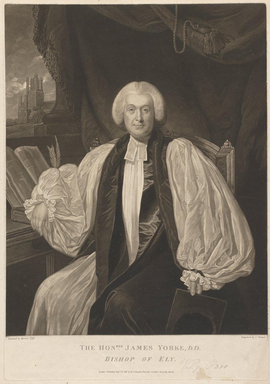 Hon. James Yorke, Bischof von Ely von Charles Turner