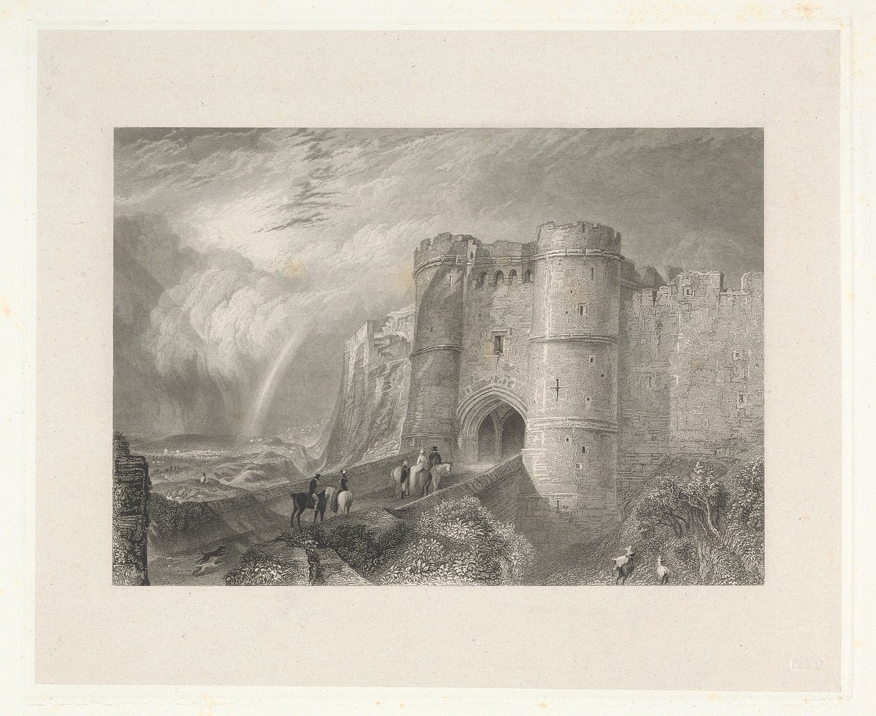 Carisbrook Castle, Isle of Wight von Charles Westwood