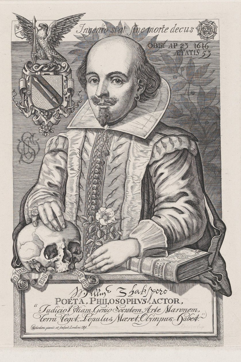 William Shakespeare, 1876 von Charles William Sherborn
