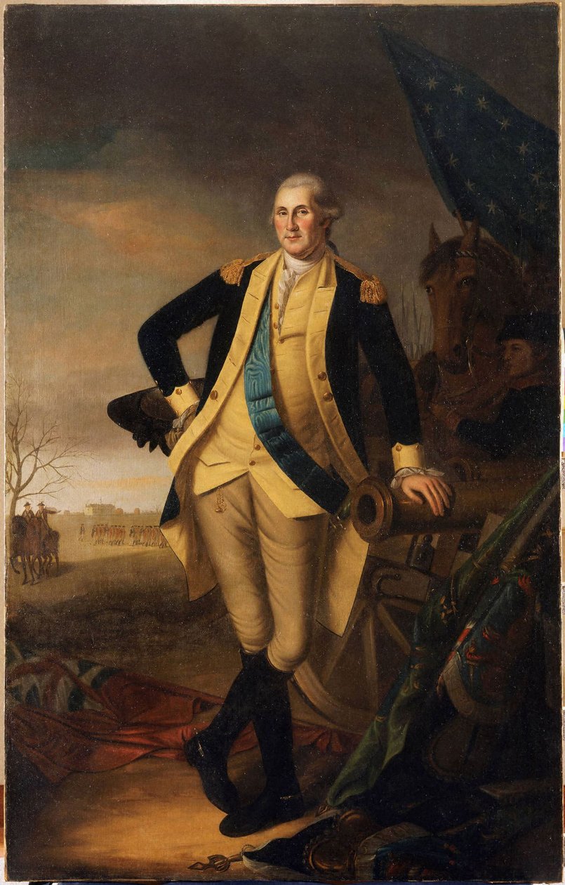George Washington nach der Schlacht von Princeton von Charles Willson Peale