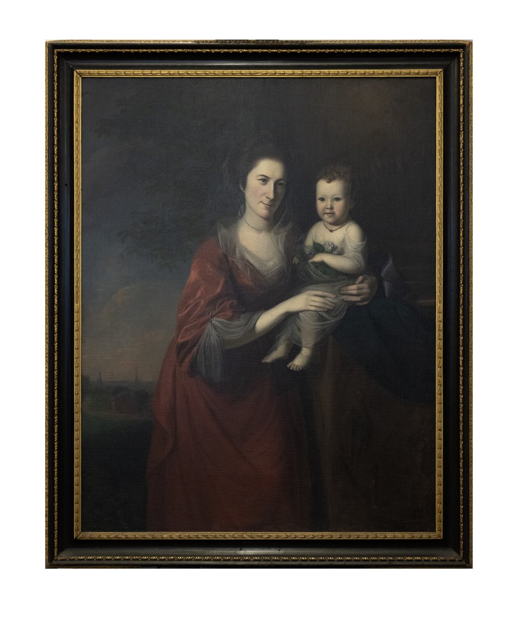 Mrs. Mary Norris Dickinson und ihre Tochter von Charles Willson Peale