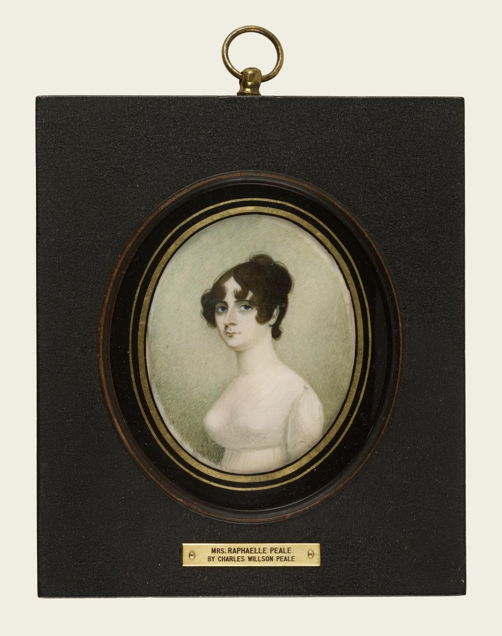 Porträt von Mrs. Raphaelle Peale (Margaret McGlathery Peale) (?) von Charles Willson Peale