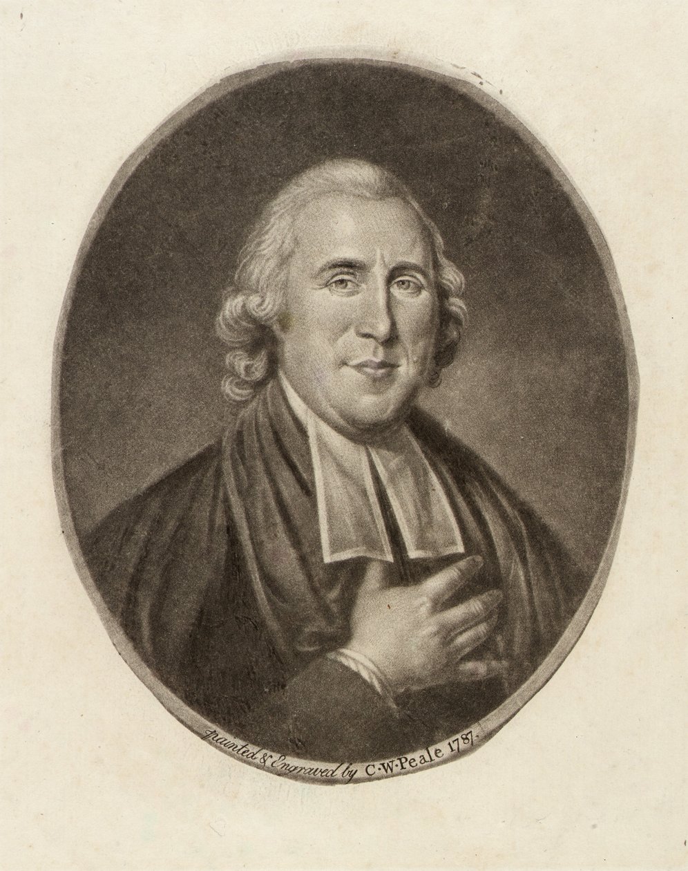 Rev. Joseph Pilmore von Charles Willson Peale