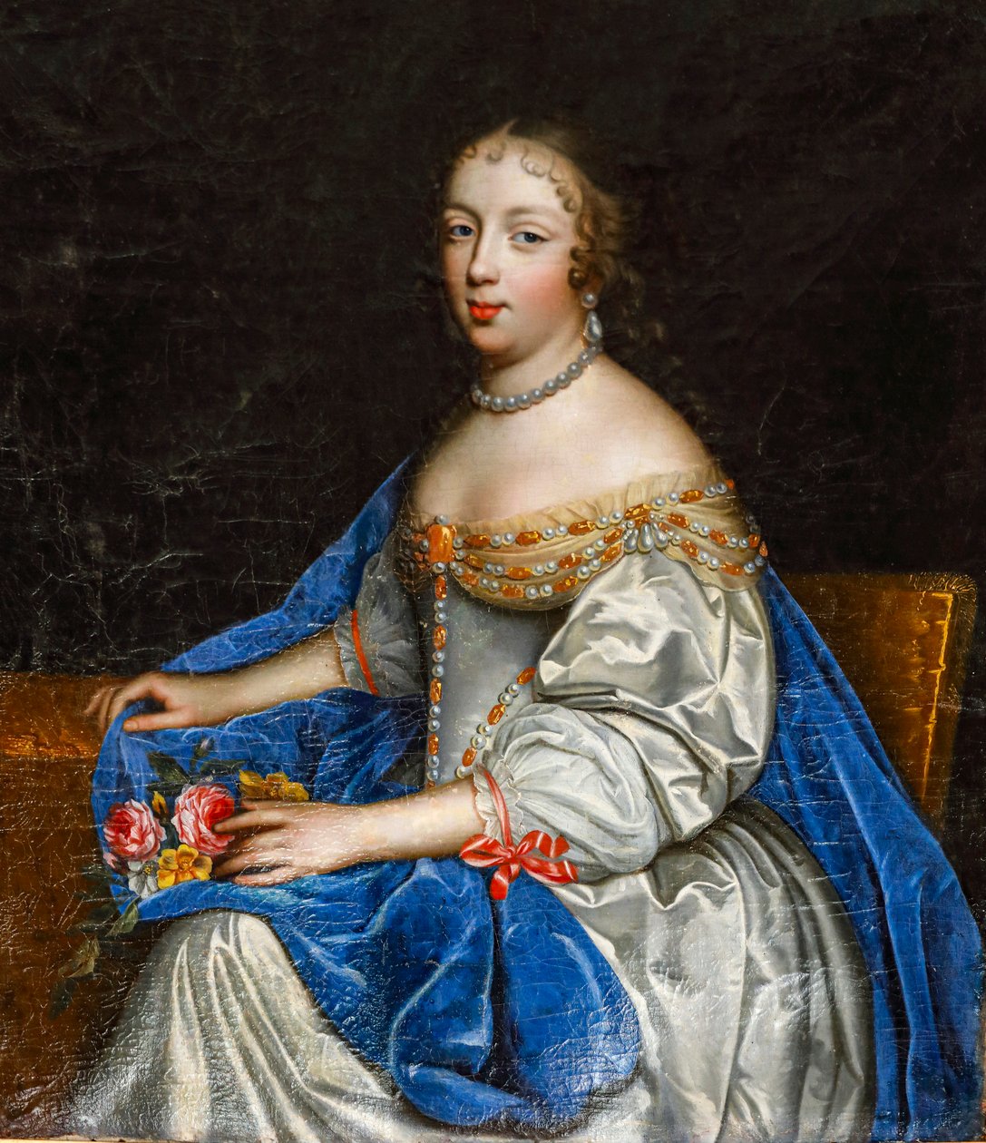 Porträt von Louise-Antoinette de la Châtre von Charles and Henri Beaubrun