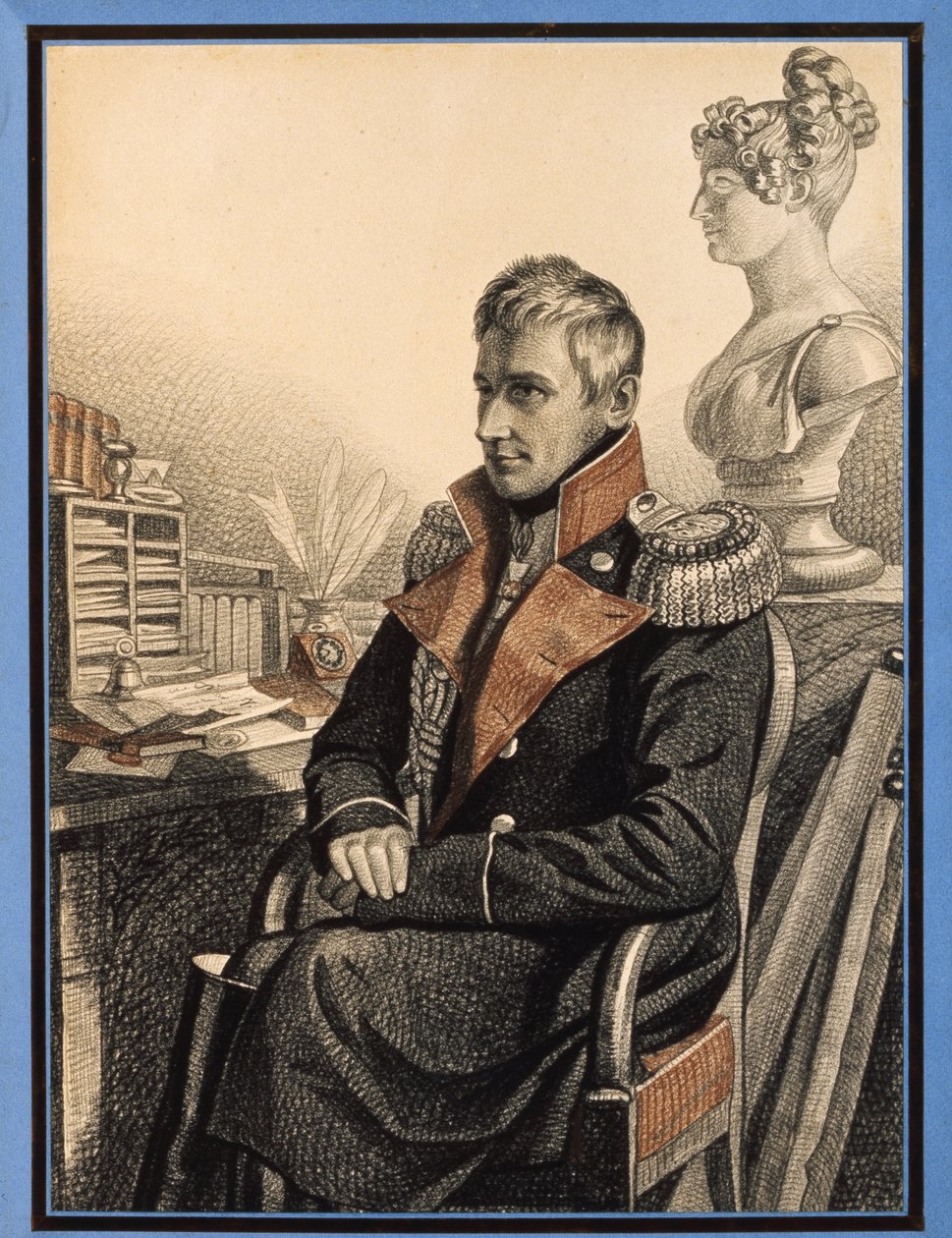 Porträt des Grafen Michail Woronzow von Charles de Hampeln