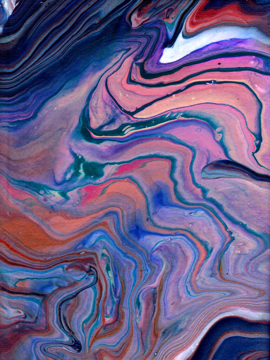 Acrylgießen, 2020 von Charlotte Orr