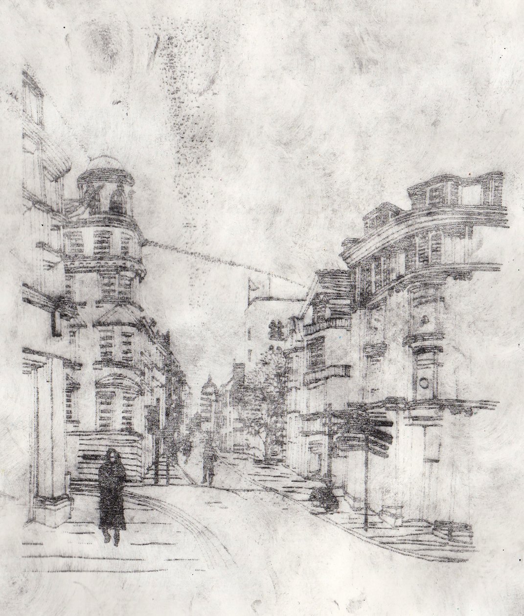 Cornmarket Street, 2019 von Charlotte Orr