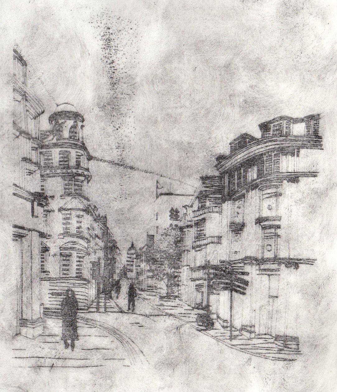 Cornmarket Street von Charlotte Orr