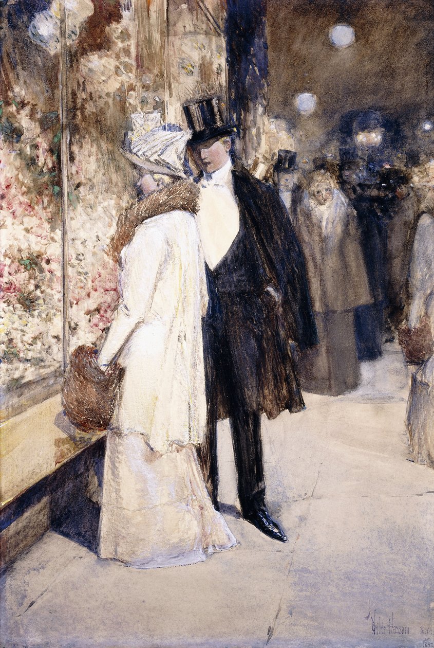 Neujahrsnacht, New York von Childe Frederick Hassam