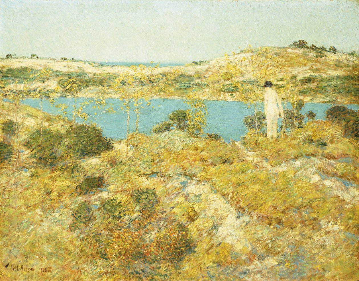 Dünenpool von Childe Frederick Hassam