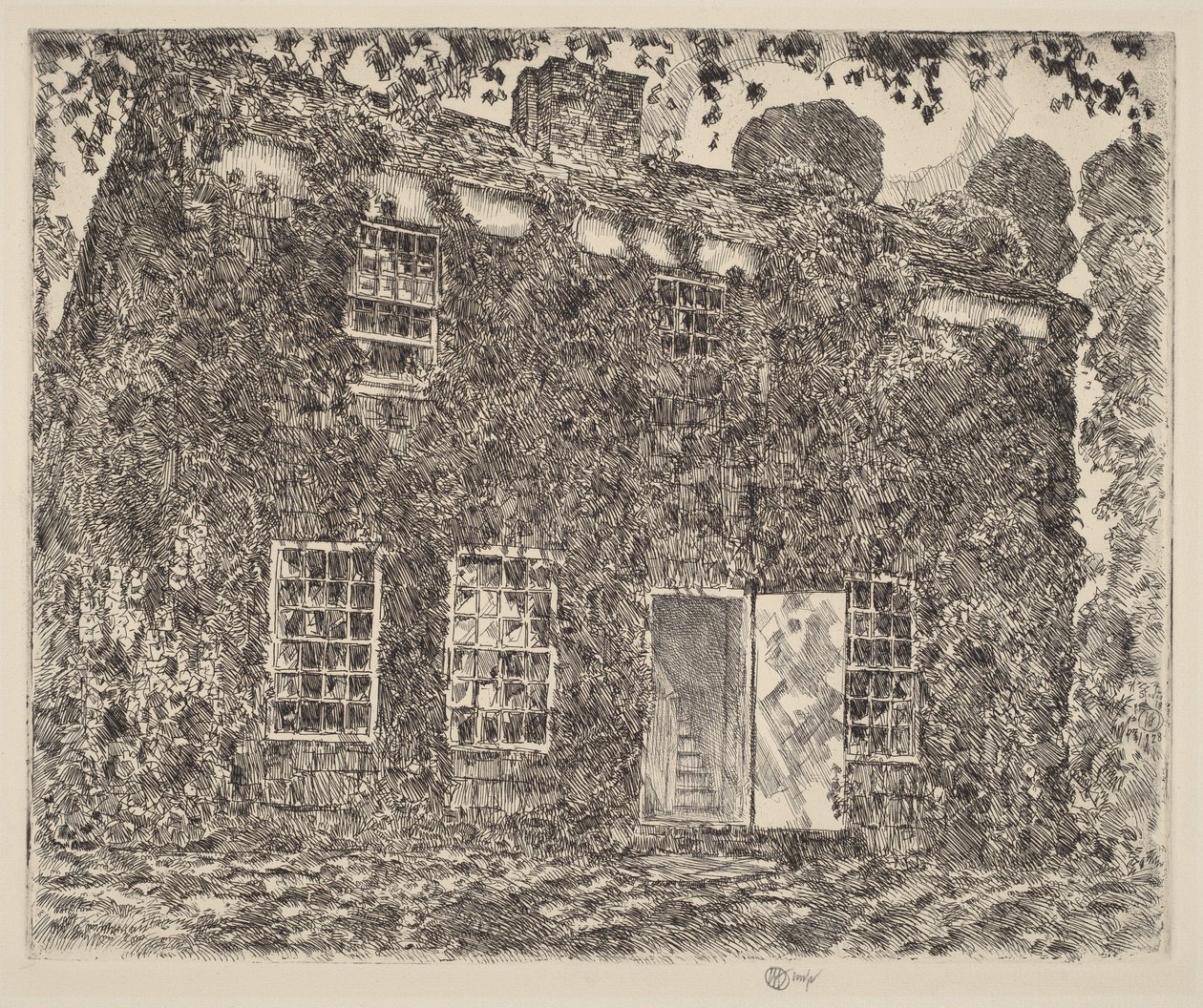 Heim, süßes Heim Cottage, Nr. 3, Easthampton von Childe Hassam