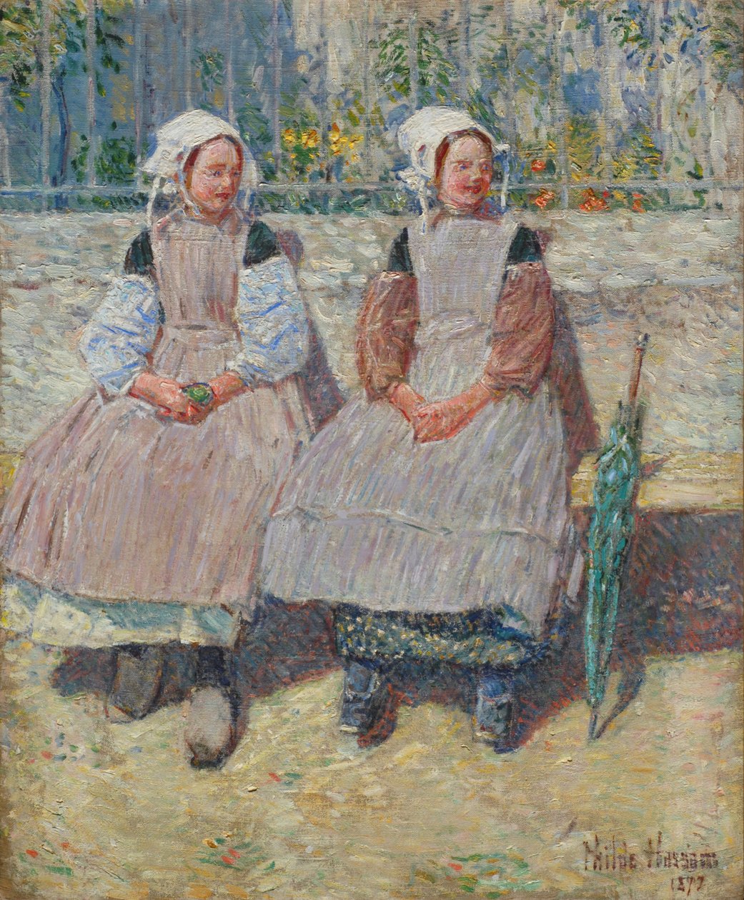 Im Sonnenlicht von Childe Hassam