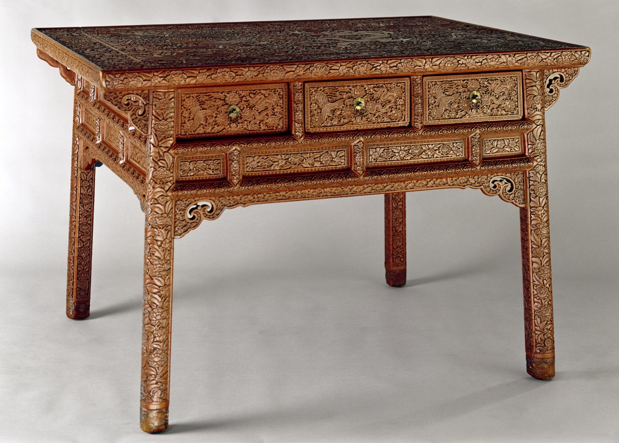 Palasttisch, Ming-Dynastie, Hsuan Te-Periode (1426-35) von Chinese School