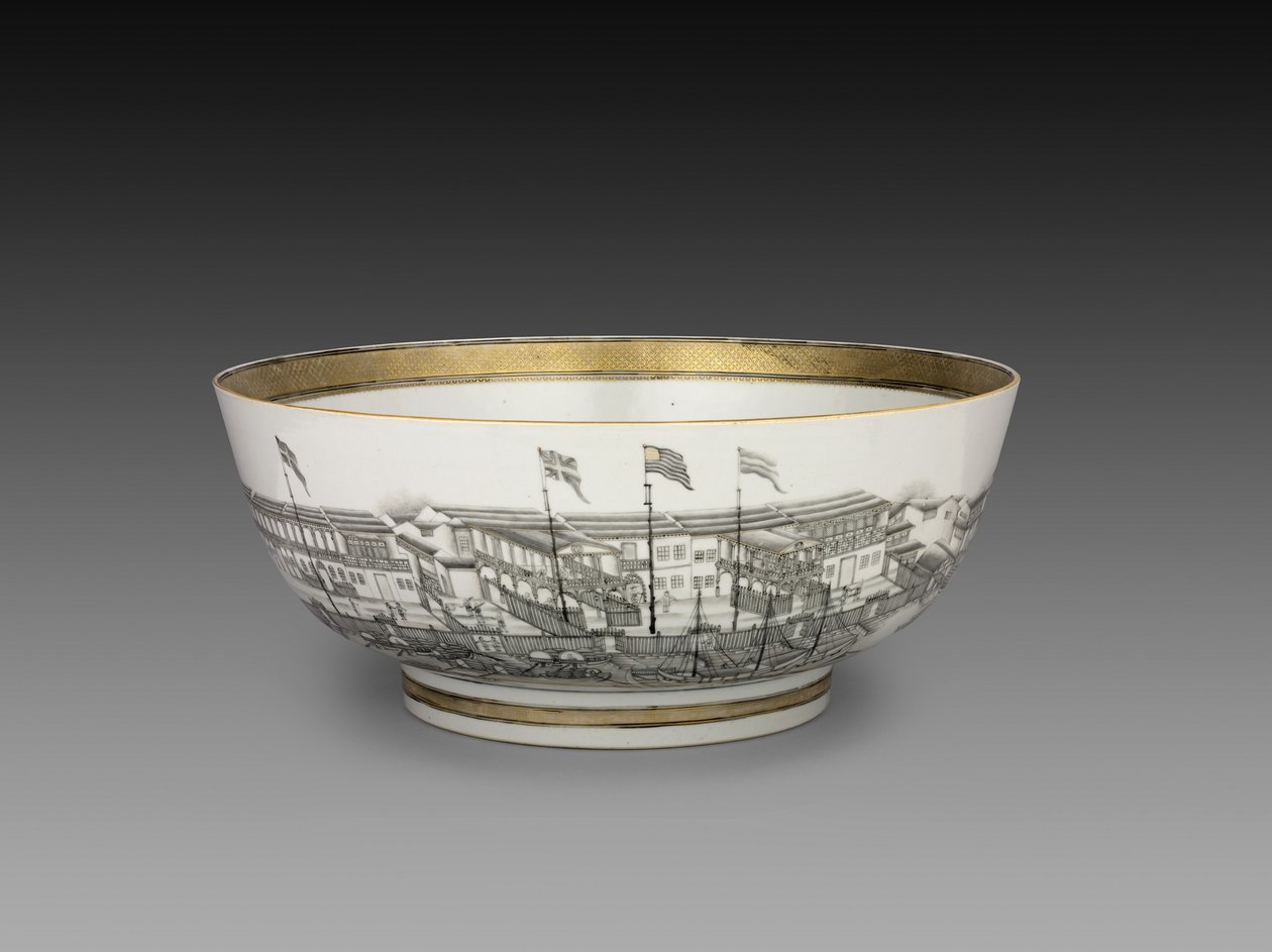 Bowle, ca. 1800 von Chinese School