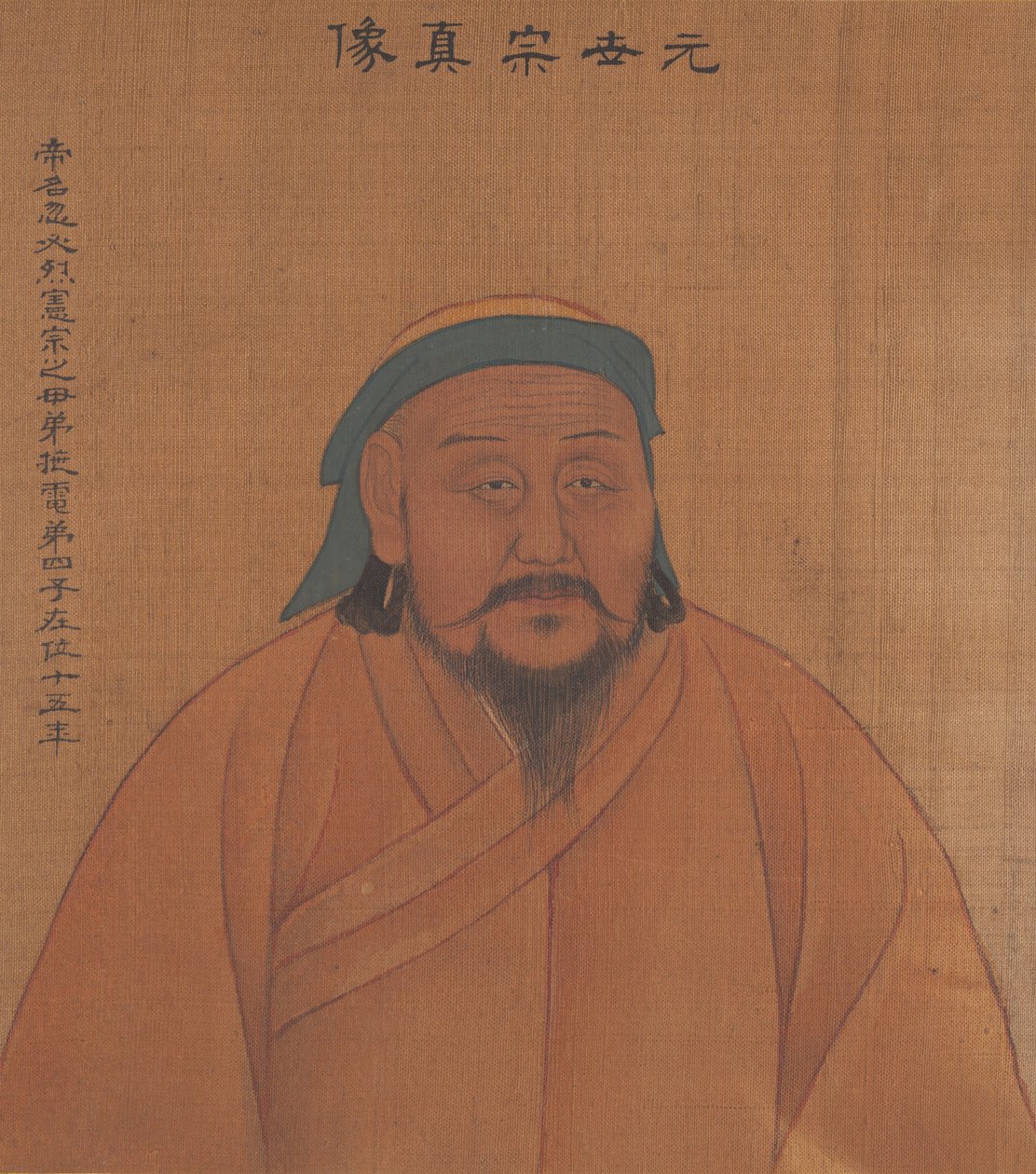 Porträt eines früheren Kaisers, ca. 1900 von Chinese School Chinese School