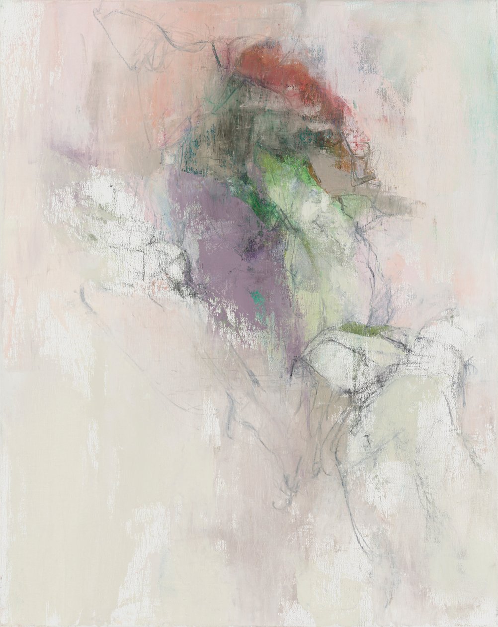 Abstrakte Komposition, Serie Organische Formen, 2019 von Ching Fun Tso