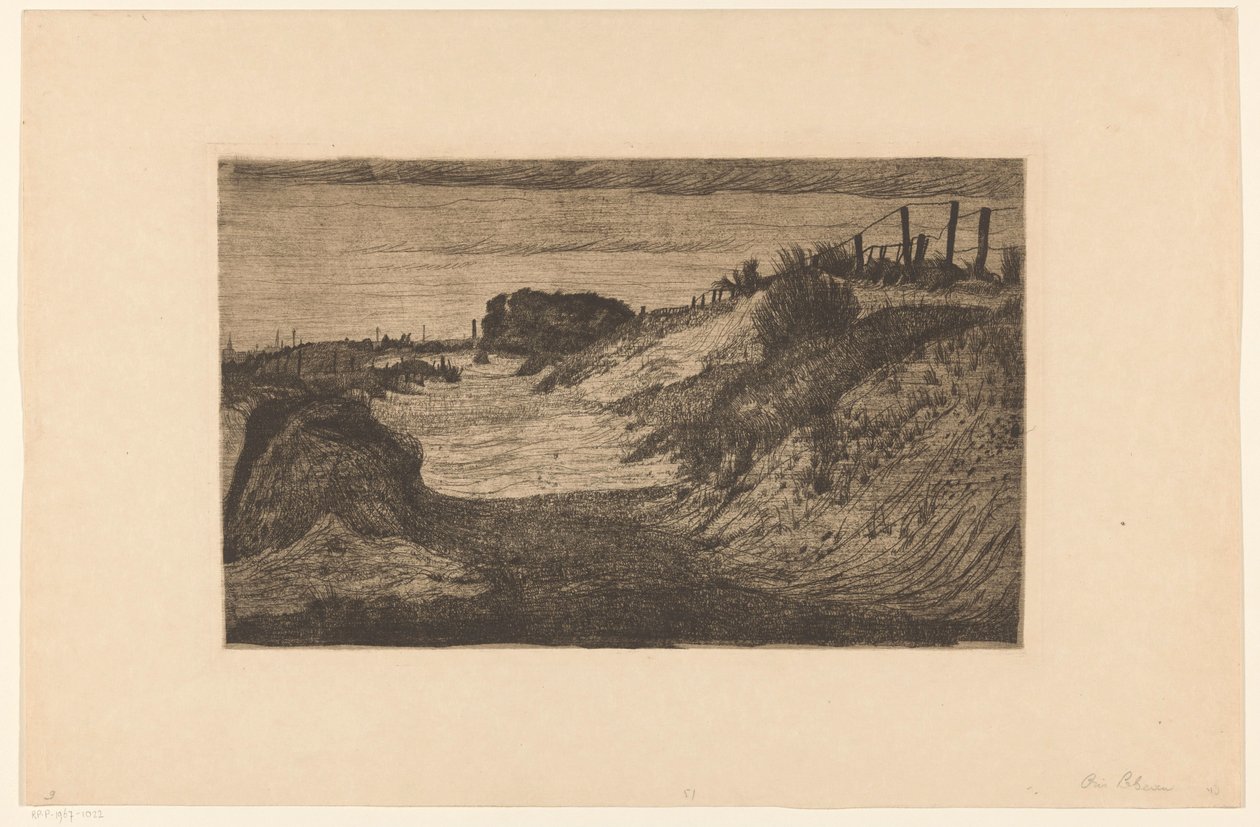 Dünenlandschaft von Chris Lebeau