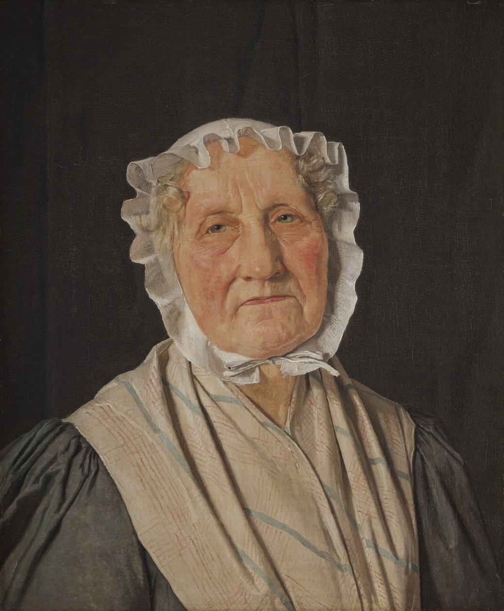 Porträt von Inger Margrethe Høyen, geb. Schrøder, die Mutter des Kunsthistorikers N.L. Høyen von Christen Købke
