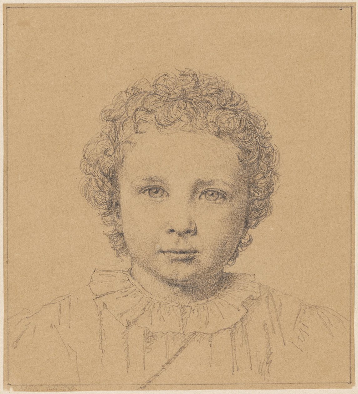Carl [Ludvig Vilhelm Rømer] von Nutzhorn (1828-1899), Innenminister und Generalstaatsanwalt, Gouverneur des Amtes Vejle von Christen Købke