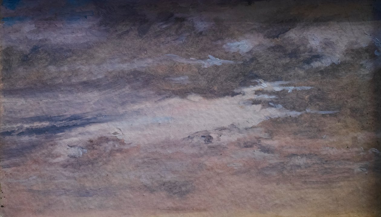 Studie von Wolken von Christen Schjellerup Kobke