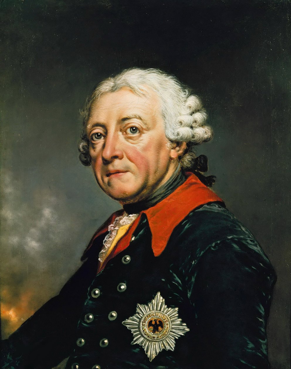 Porträt von Friedrich II. von Preußen von Christian Friedrich Reinhold Lisiewski