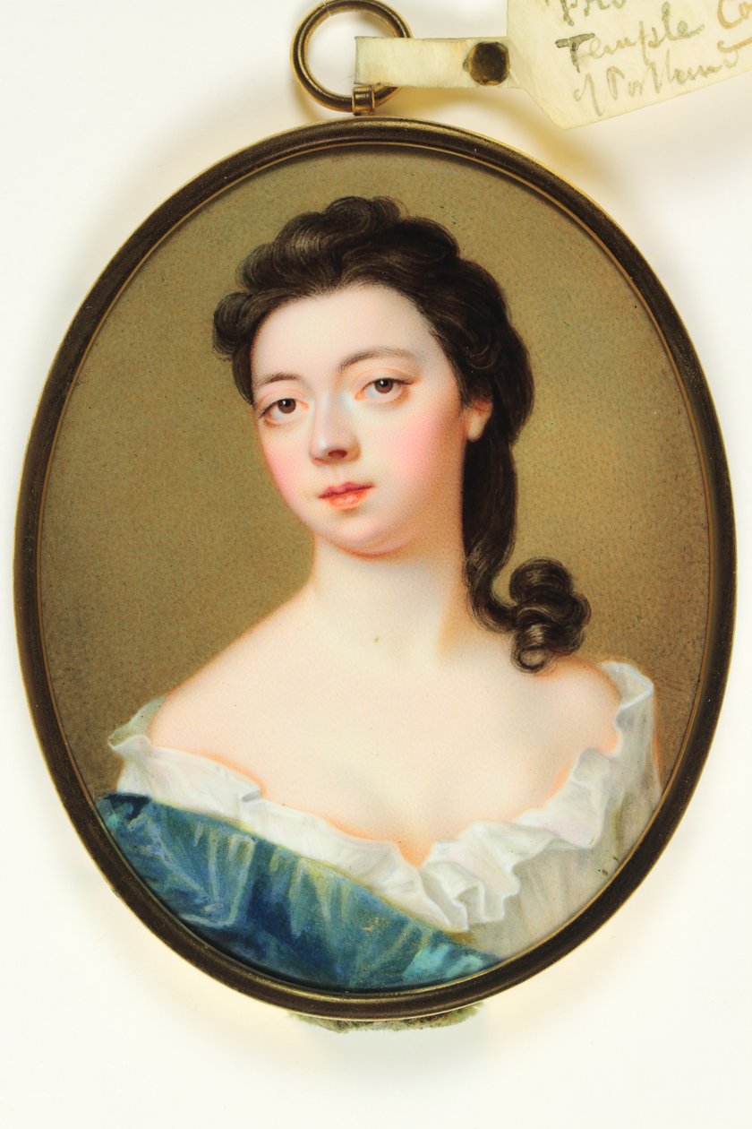 Jane Martha Temple, Gräfin von Portland von Christian Friedrich Zincke