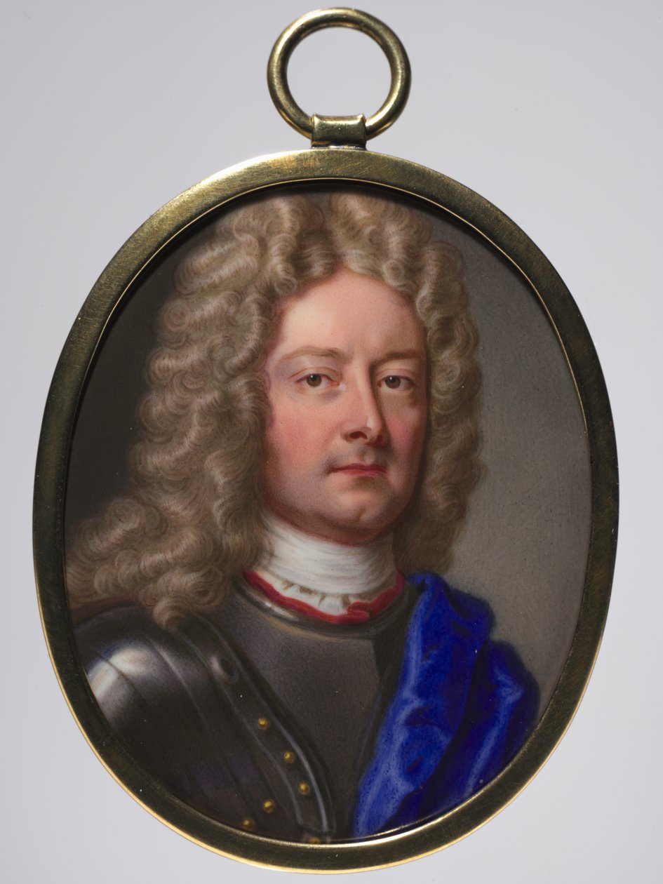 Porträt von John Churchill, 1. Herzog von Marlborough, 1715 von Christian Friedrich Zincke