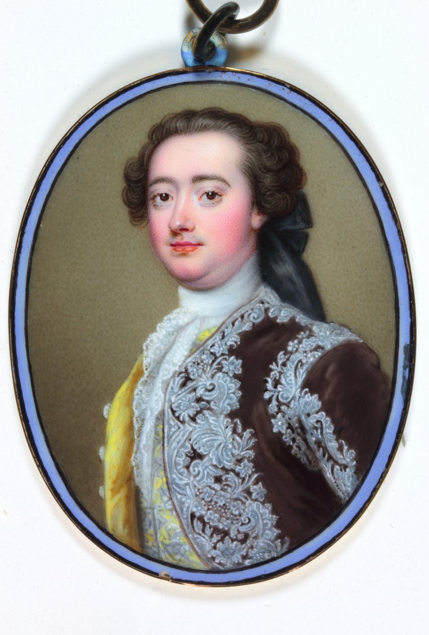 William Bentinck, 2. Herzog von Portland von Christian Friedrich Zincke