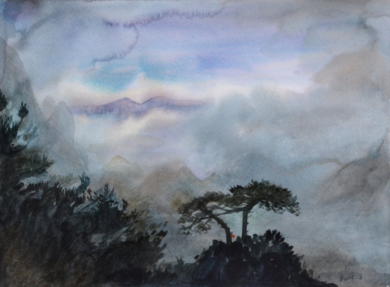 Sehnsüchtiger Berg, 2015 von Christian Furr