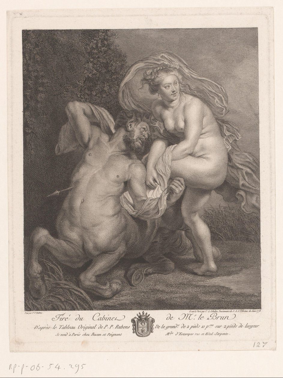Deianeira und Nessos von Christian Gottfried Schultze