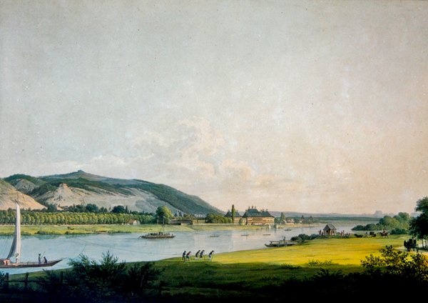 Pillnitz und seine Umgebung, nahe Dresden von Christian Gottlob Hammer