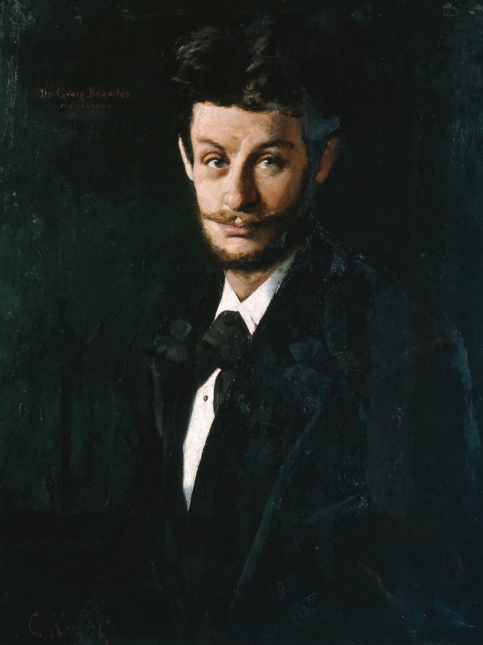 Georges Brandes von Christian Krohg