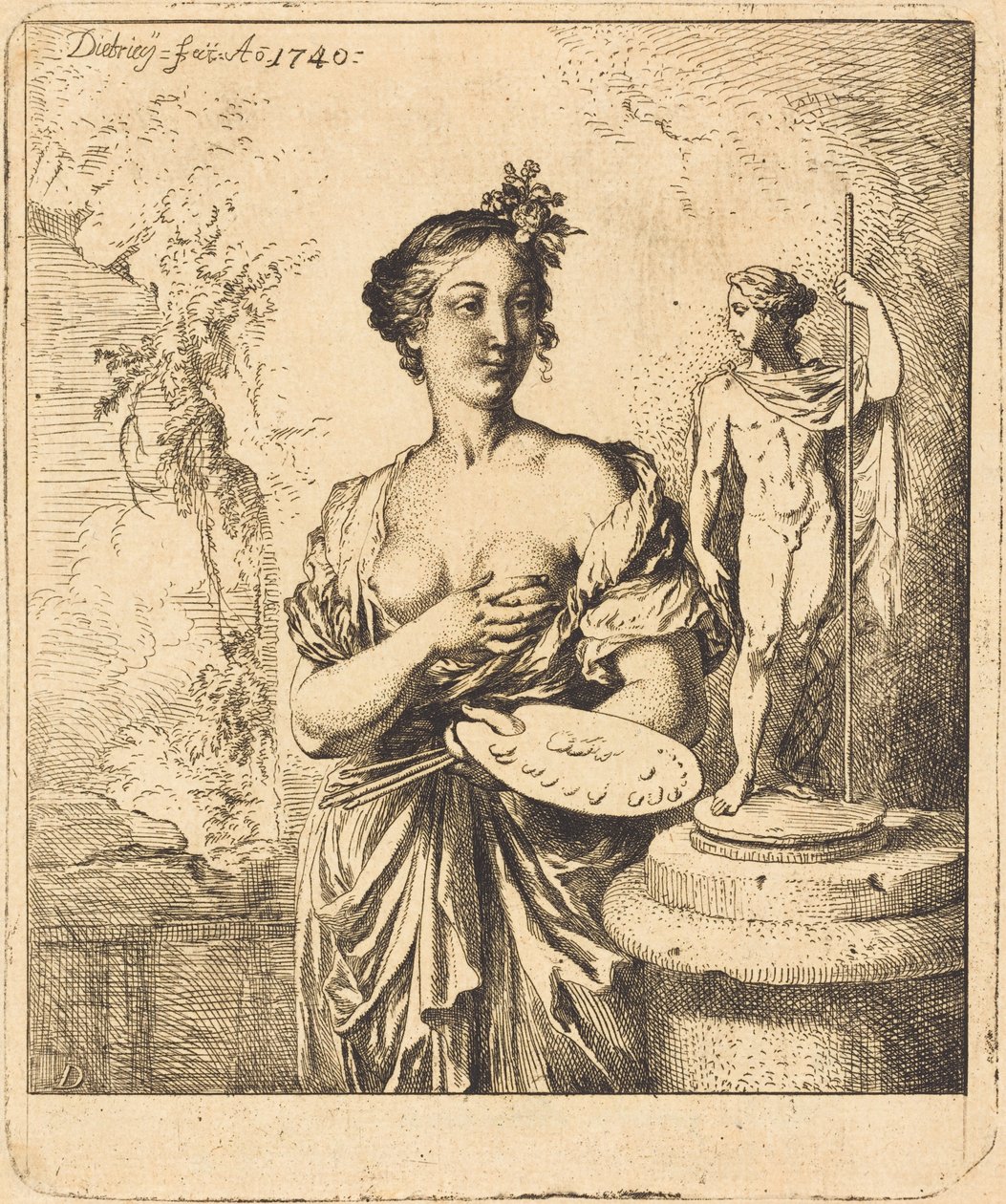 Gemälde von Christian Wilhelm Ernst Dietrich