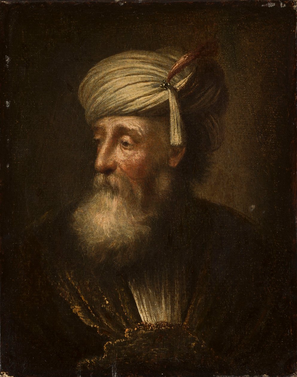Porträt eines alten Mannes von Christian Wilhelm Ernst Dietrich