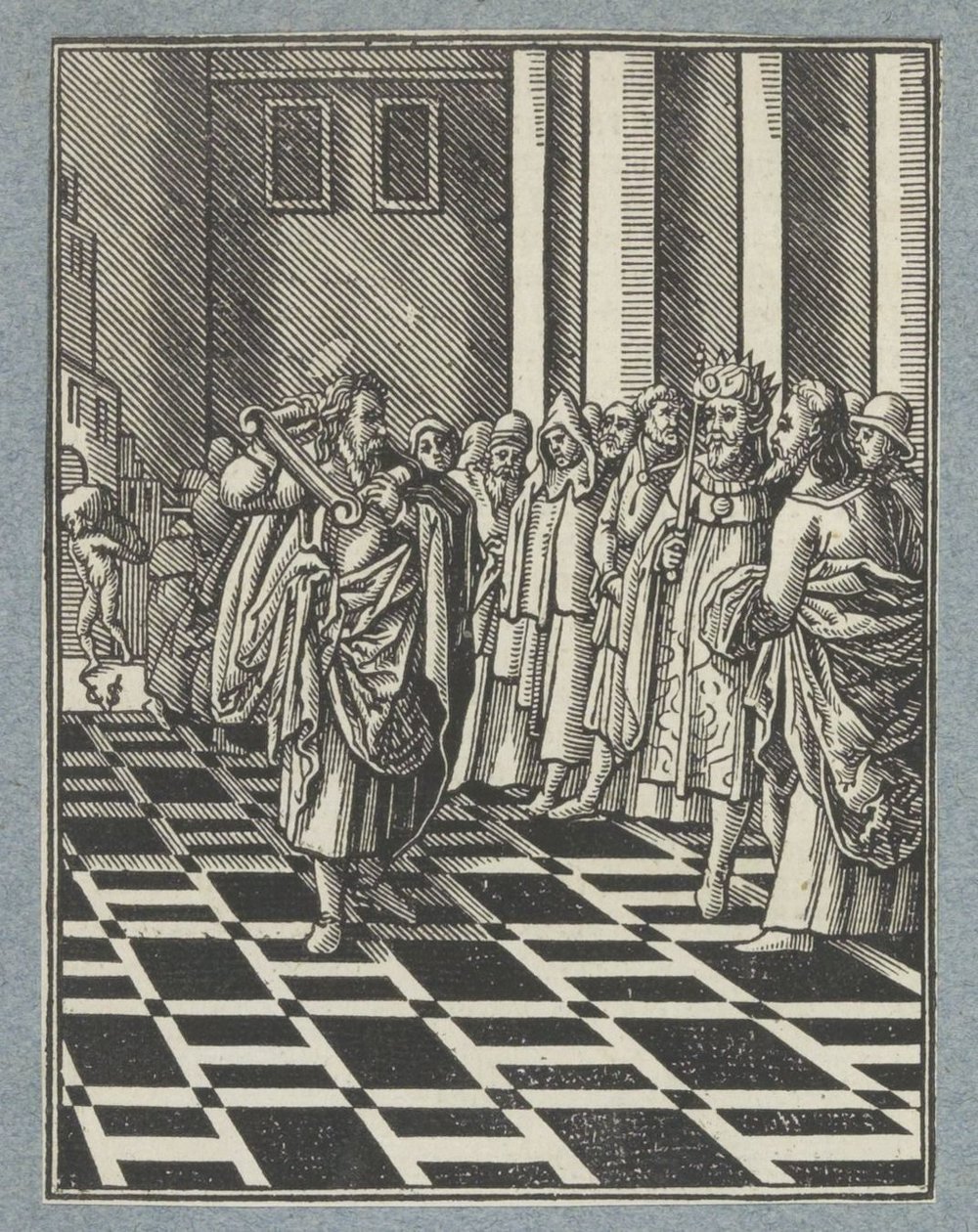 Jeremia und das Joch von Babylon von Christoffel van Sichem (II)
