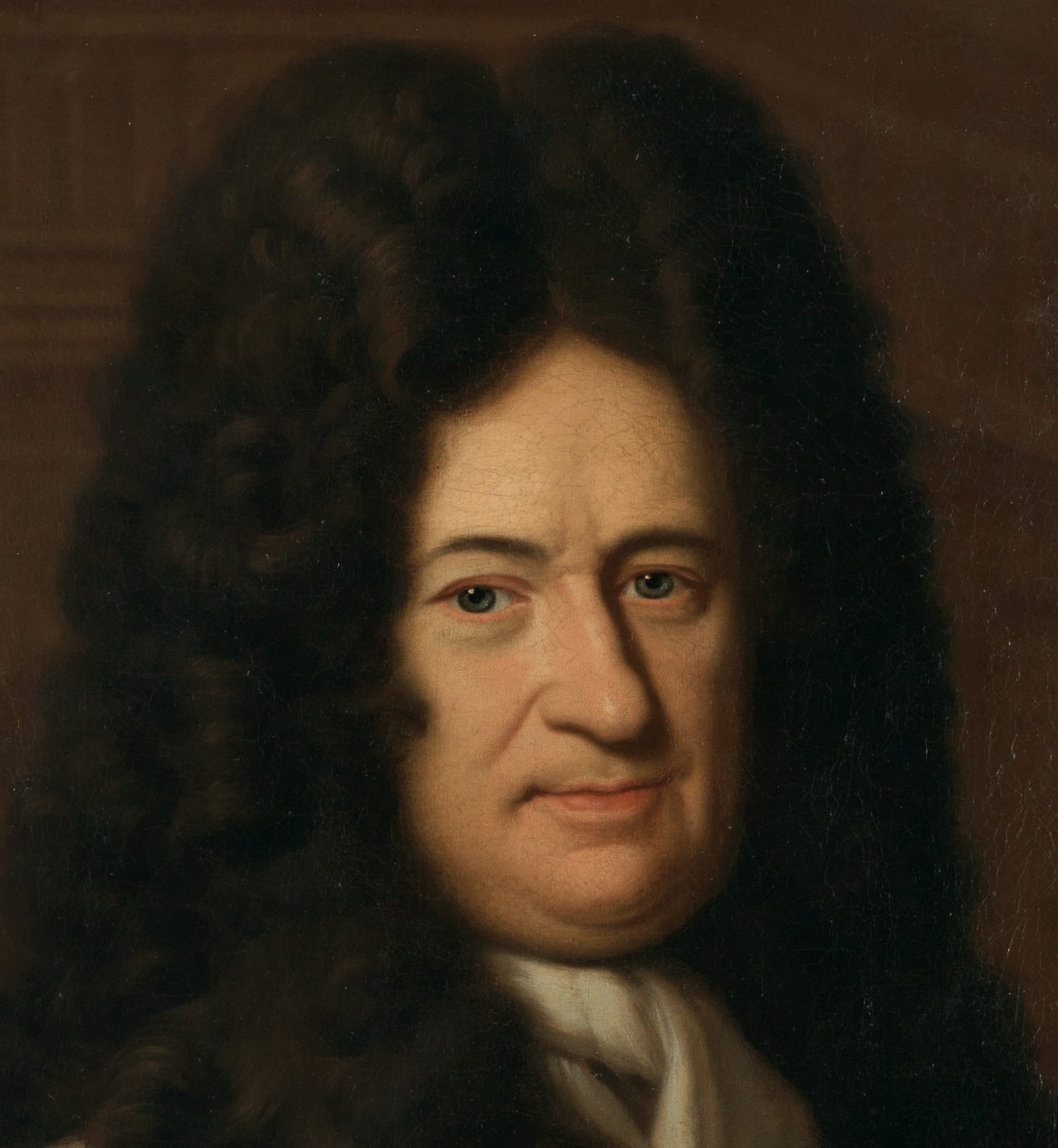 Bildnis des Philosophen Gottfried Wilhelm Freiherr von Leibniz von Christoph Bernhard Francke