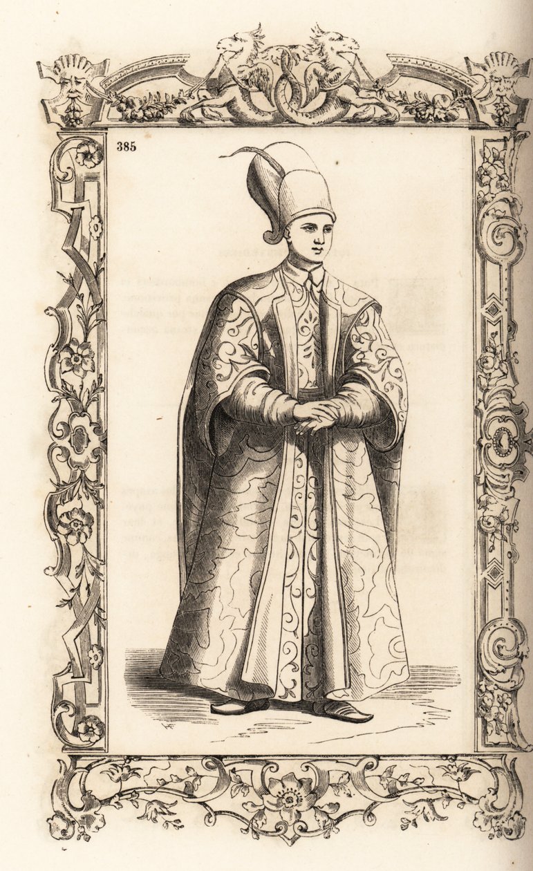 Versklavter Page des Sultans der Türkei, Osmanisches Reich von Christoph Krieger