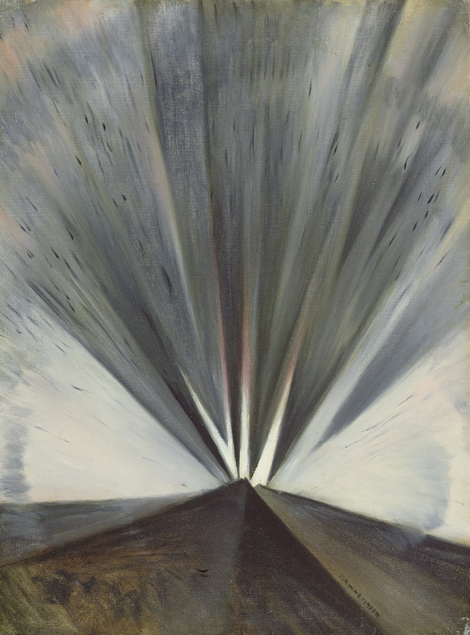 Explodierende Granate, 1914-18 von Christopher Richard Wynne Nevinson