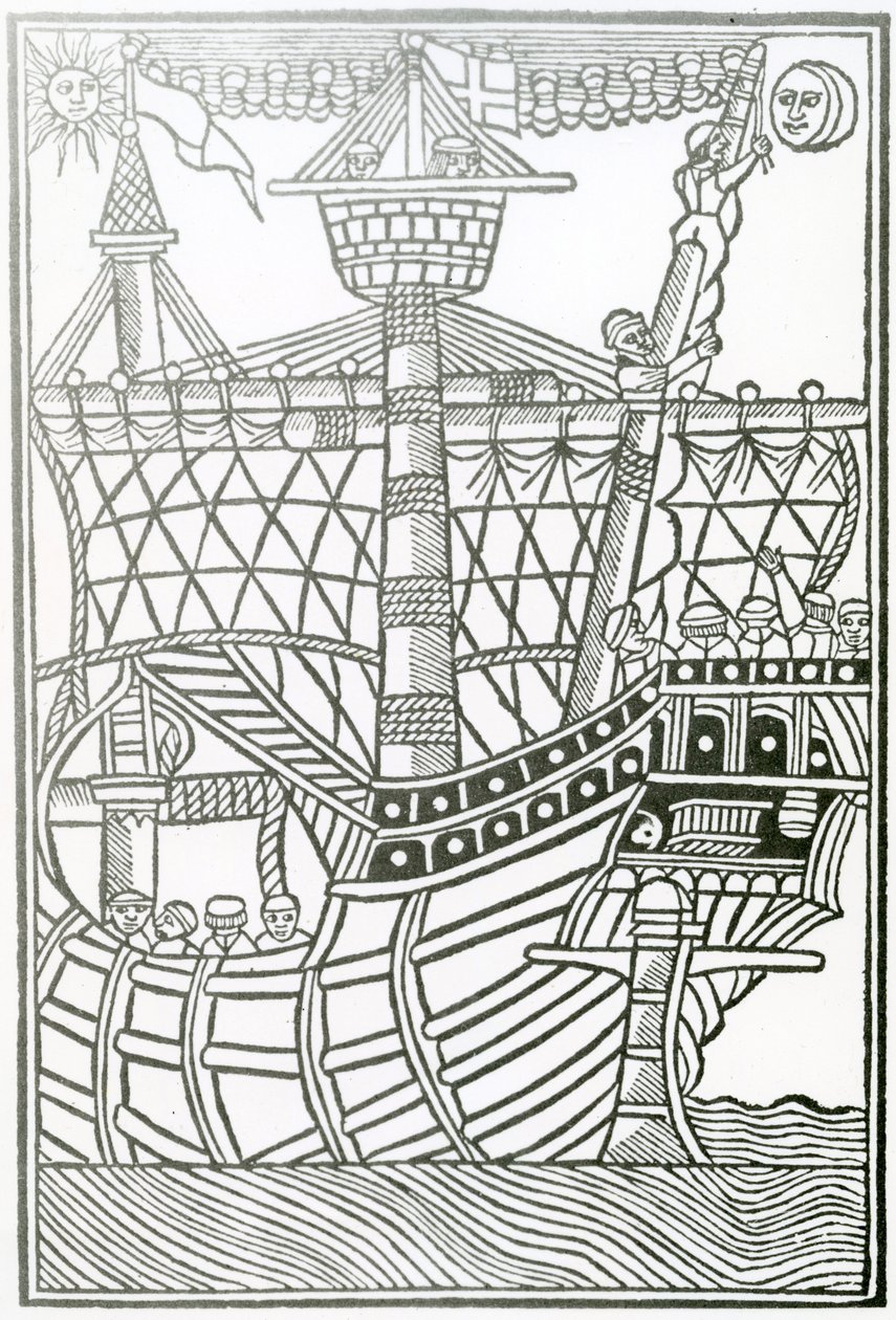 Eine Karavelle aus 