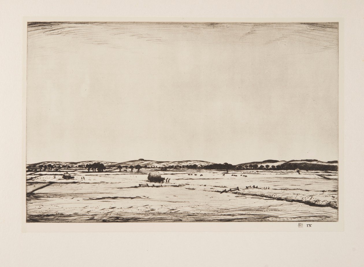 Sussex Downs von Christopher Richard Wynne Nevinson