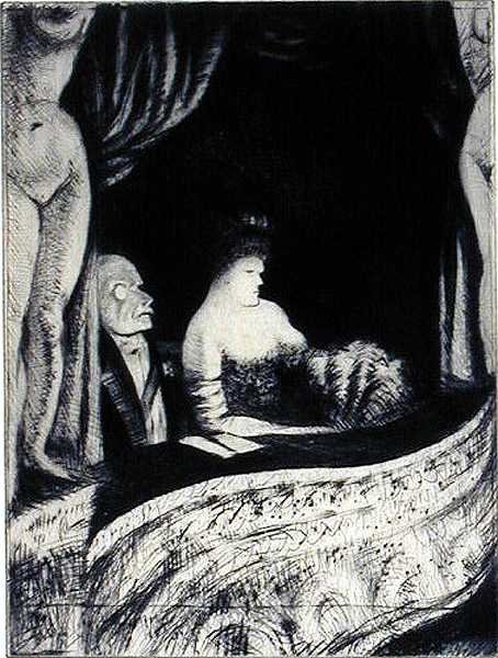 Erfolg (Eine Loge im Theater) von Christopher Richard Wynne Nevinson