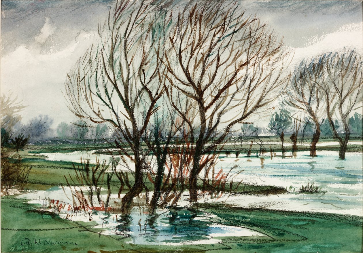 Weiden, um 1927 von Christopher Richard Wynne Nevinson