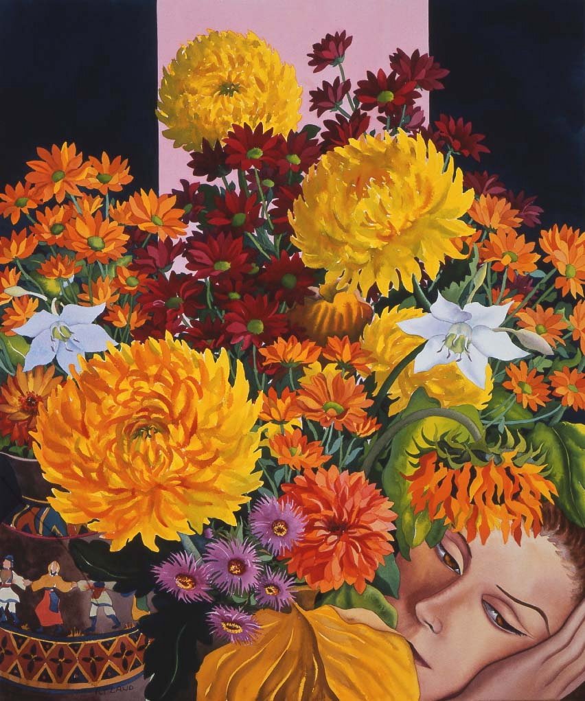Malerei im Oktober, 2005 von Christopher Ryland