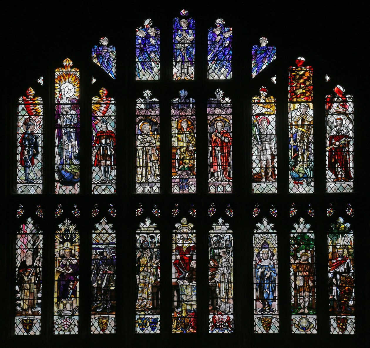 Der Geist Gottes: Kapitelhausfenster von Christopher Whall, 1903 von Christopher Whall