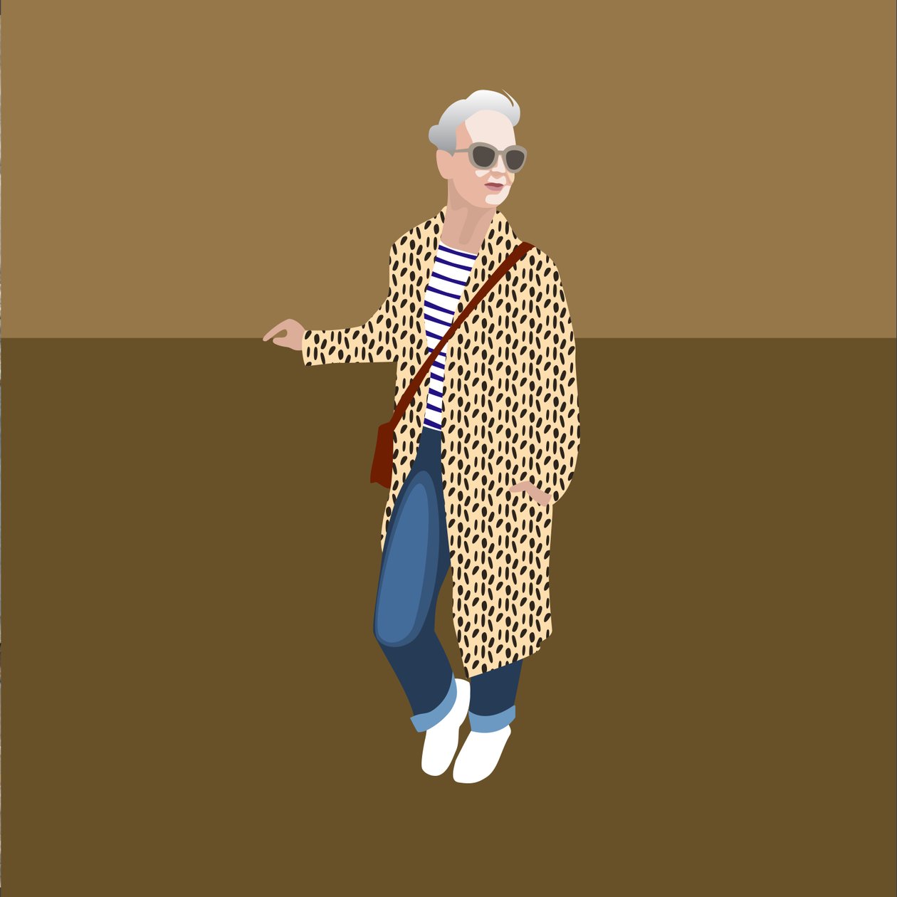 Porträt von Alyson Walsh, Gründerin von ThatsNotMyAge von Claire Huntley