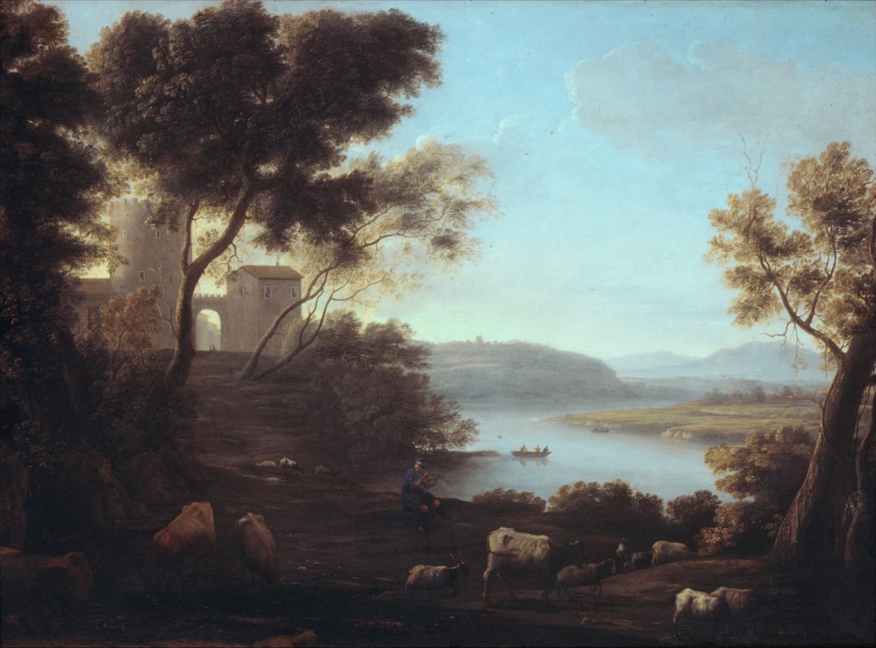 Die römische Landschaft von Claude Lorrain