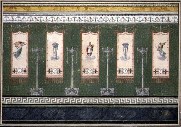 Entwurf für Empire-Wanddekoration von Claude Amie Chenavard