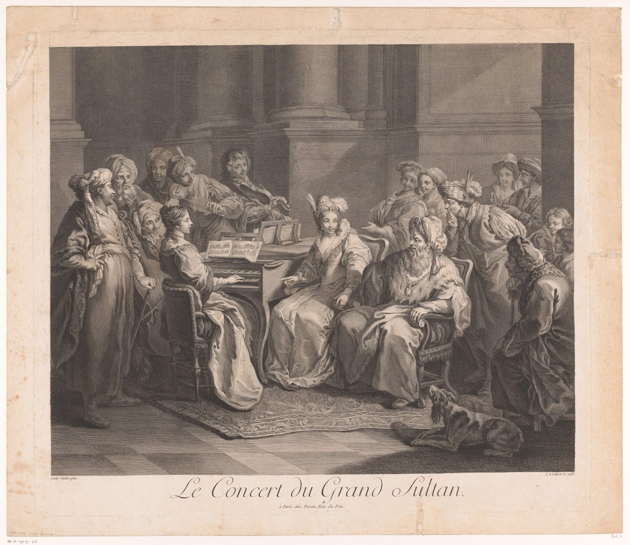 Konzert für den Sultan von Claude Antoine Littret de Montigny