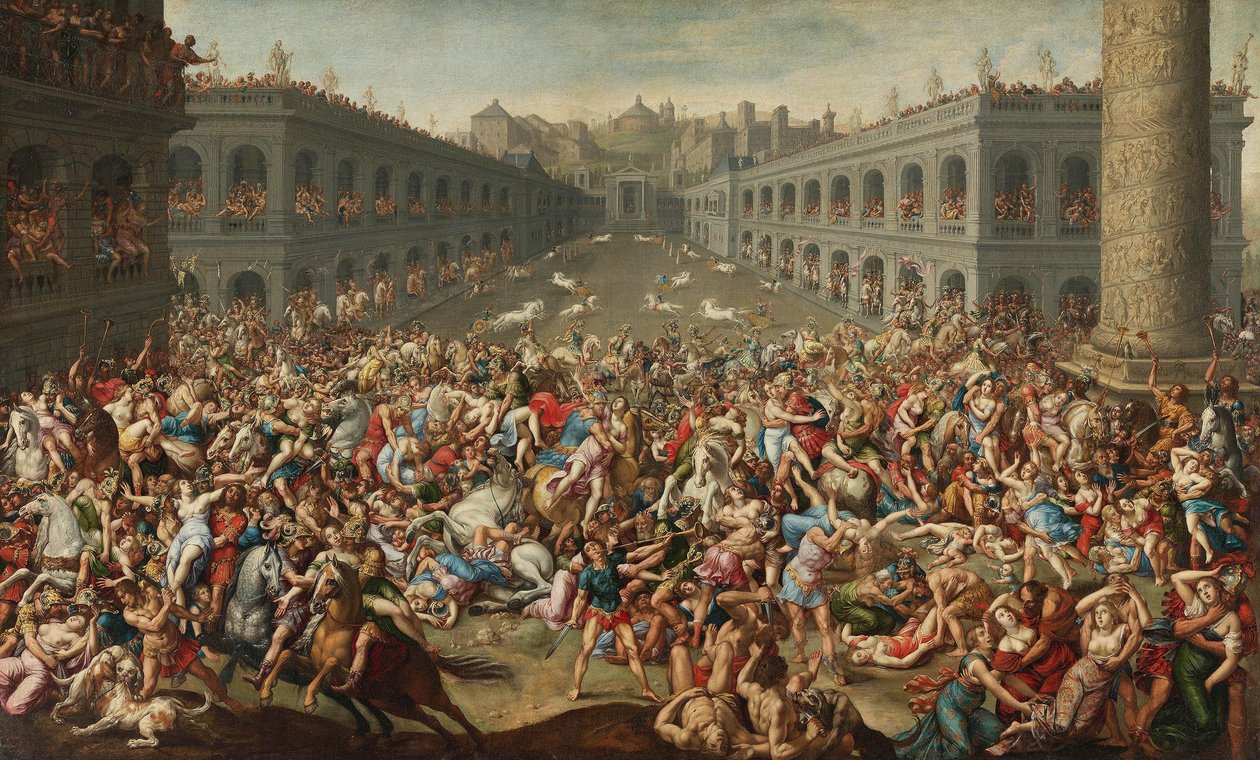 Raub der Sabinerinnen von Claude Deruet
