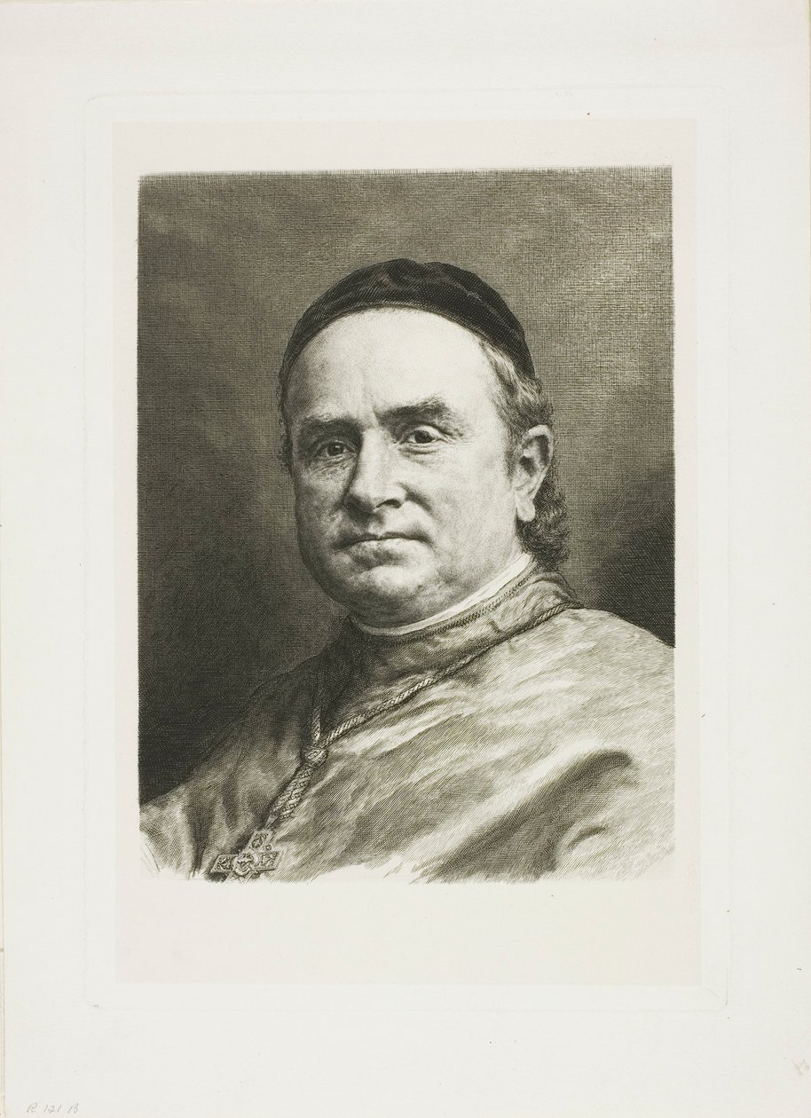 Monsignore Pie, Bischof von Poitiers von Claude Ferdinand Gaillard